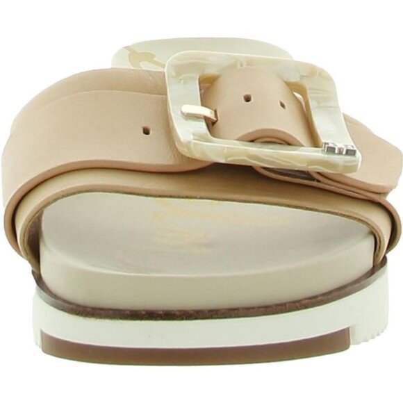 Sam Edelman Ariane Buckle Leather Slide Sandals I Size 7.5 - Picture 3 of 3